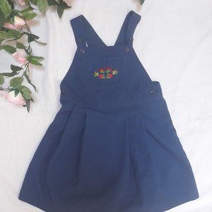 Gymboree Dress, Large 4 to 5 Yrs, Overall Dress